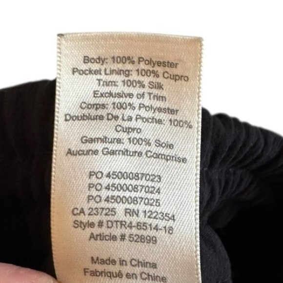 Wilfred Cozy Crepe Joggers Black XS | Aritzia Sweatpants Loungewear - Picture 2 of 6